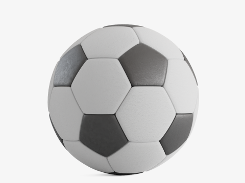 Soccer Ball 2K Resolution 3D Модель
