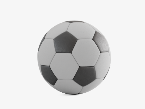 Soccer Ball 2K Resolution 3D Модель
