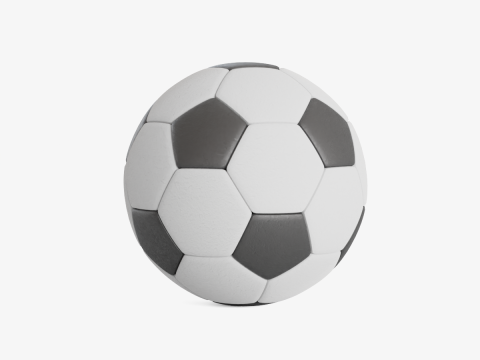 Soccer Ball 2K Resolution 3D Модель