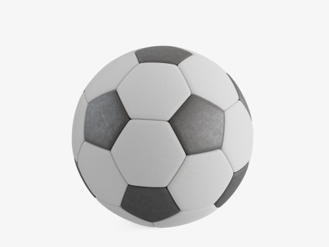 Soccer Ball 2K Resolution 3D Модель