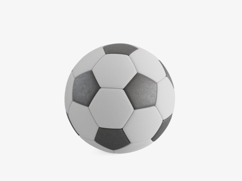 Soccer Ball 2K Resolution 3D Модель