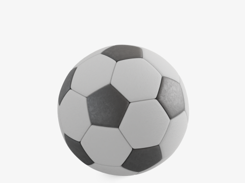 Soccer Ball 2K Resolution 3D Модель