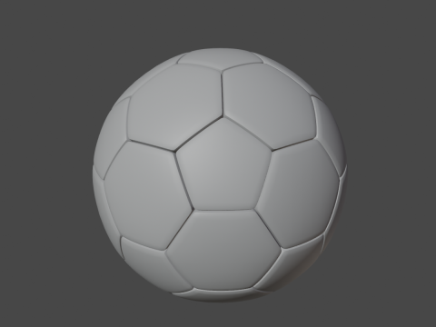 Soccer Ball 2K Resolution 3D Модель