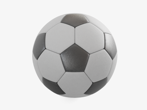 Soccer Ball 4K Resolution Modelo 3D