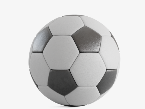 Soccer Ball 4K Resolution Model 3D
