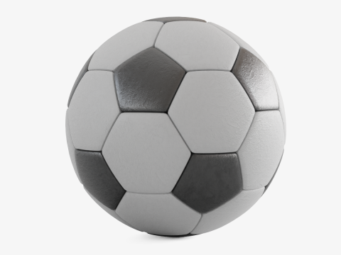 Soccer Ball 4K Resolution Model 3D
