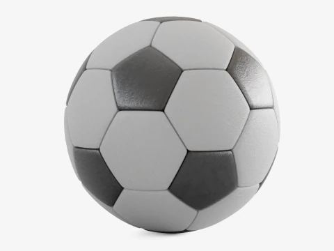 Soccer Ball 4K Resolution 3D Model