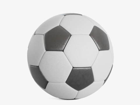 Soccer Ball 4K Resolution Model 3D