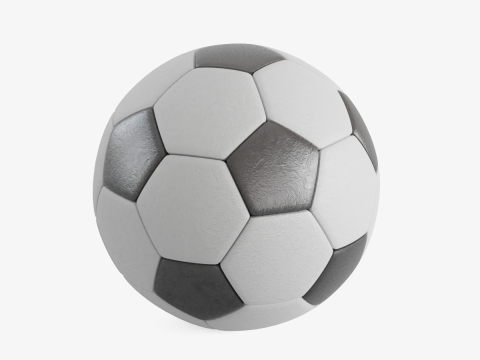 Soccer Ball 4K Resolution Model 3D