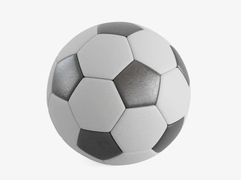 Soccer Ball 4K Resolution 3D Model