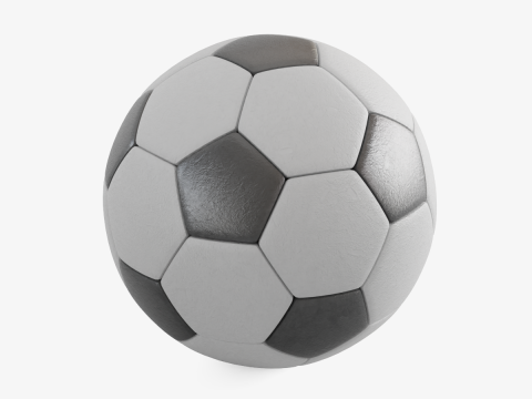 Soccer Ball 4K Resolution Model 3D