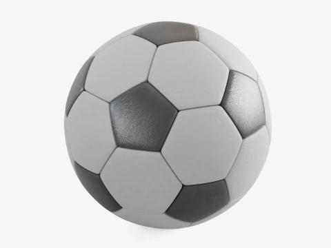 Soccer Ball 4K Resolution 3D Model