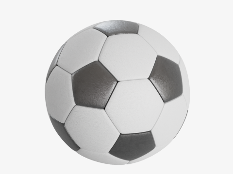 Soccer Ball 4K Resolution Model 3D