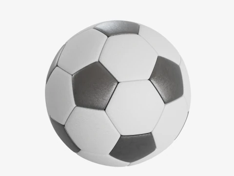 Soccer Ball 4K Resolution 3D Model