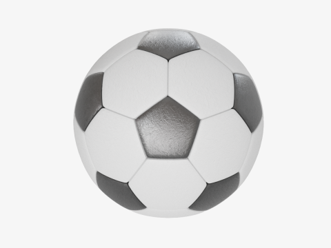 Soccer Ball 4K Resolution Model 3D