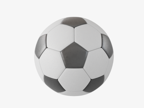 Soccer Ball 4K Resolution Model 3D