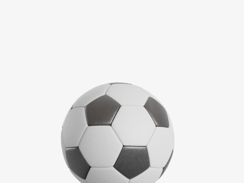 Soccer Ball 4K Resolution Model 3D