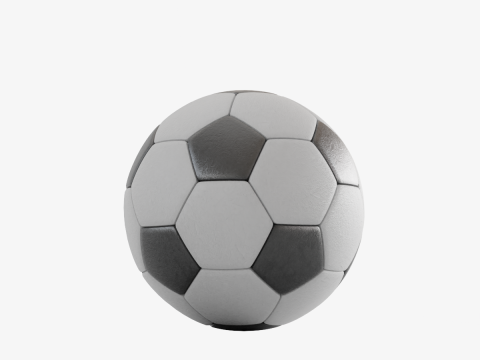 Soccer Ball 4K Resolution Model 3D