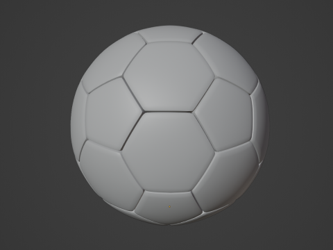 Soccer Ball 4K Resolution Model 3D