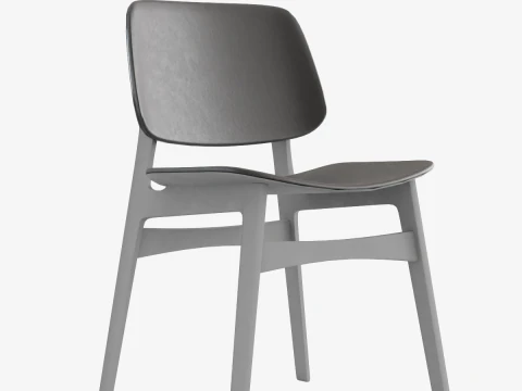 Study Chair 3D Model