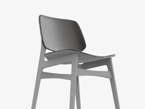 Study Chair 3D Model