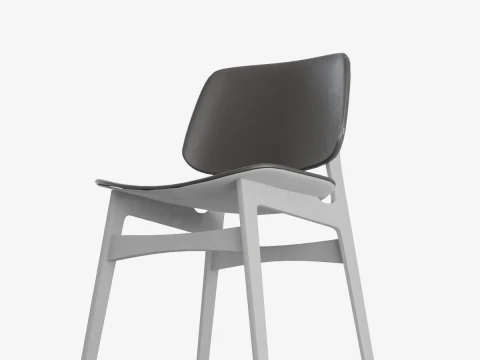 Study Chair 3D Model