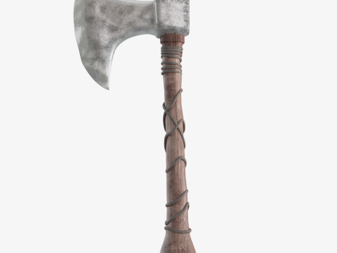 Stylized Medieval Axe 3D 모델