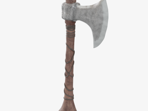 Stylized Medieval Axe 3D 모델