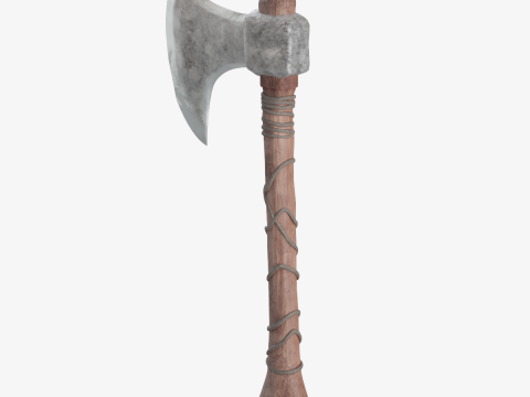 Stylized Medieval Axe 3D 모델