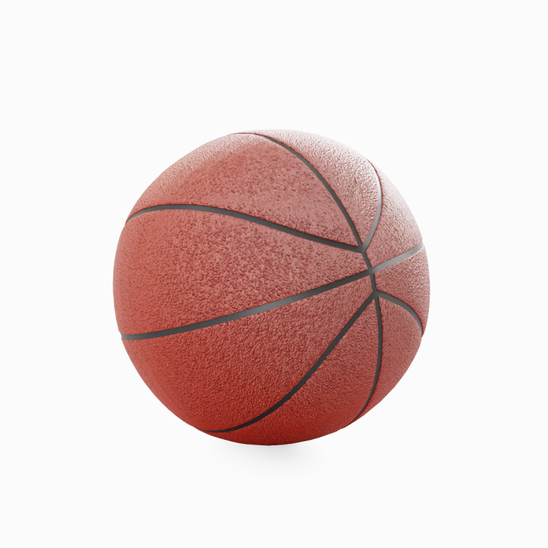 Basketball Ball 4K 02 Modello 3D .c4d .max .obj .3ds .fbx .stl .blend