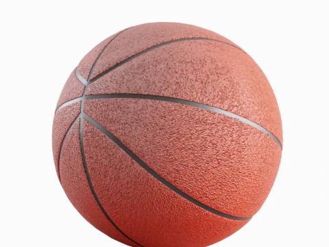 Basketball Ball 4K 02 3D Model