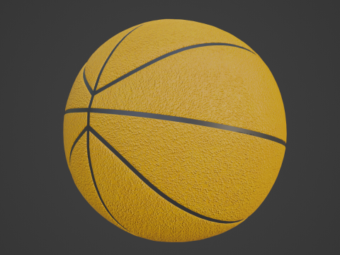 Basketball Ball 4K 03 Modelo 3D
