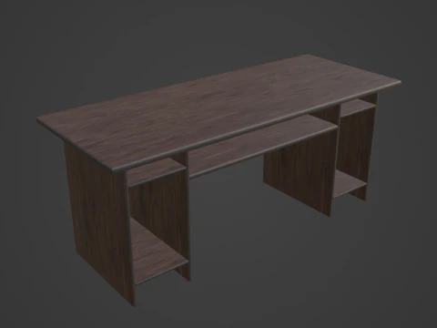 Mesa de Computador 01 Modelo 3D