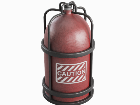 Gas Tank 01 3D Модель
