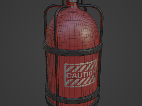 Gas Tank 01 3D Модель