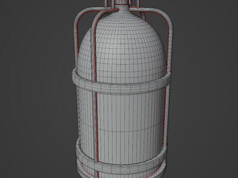 Gas Tank 01 3D Модель