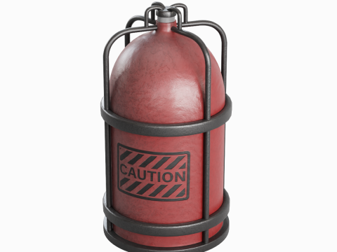 Gas Tank 02 3D Модель