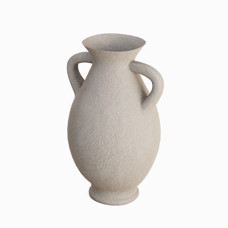 Clay Vase 01 Modèle 3D .c4d .max .obj .3ds .fbx .stl .blend