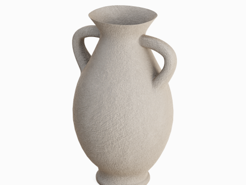 Clay Vase 01 3D Model