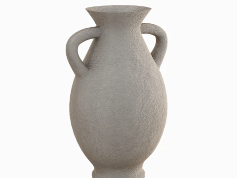 Clay Vase 01 3D Model