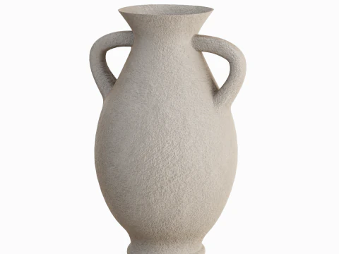 Clay Vase 01 3D Model