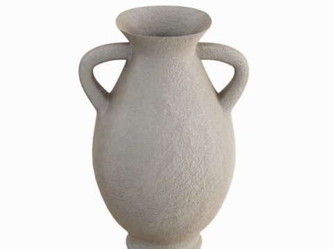 Clay Vase 01 3D Model