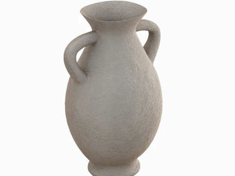 Clay Vase 01 3D Model