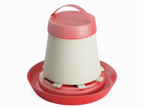 Feeder for Chickens 01 3D 模型