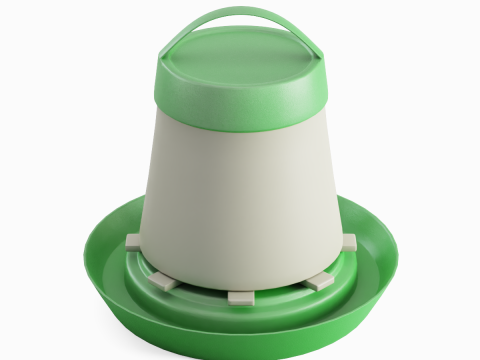 Feeder for Chickens 03 3D Model