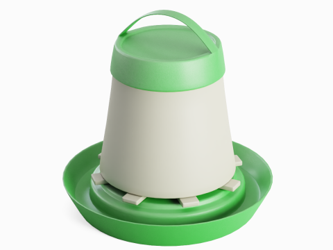 Feeder for Chickens 03 3D Model