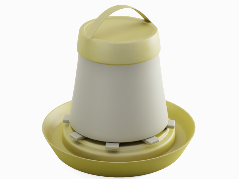 Feeder for Chickens 04 Modelo 3D