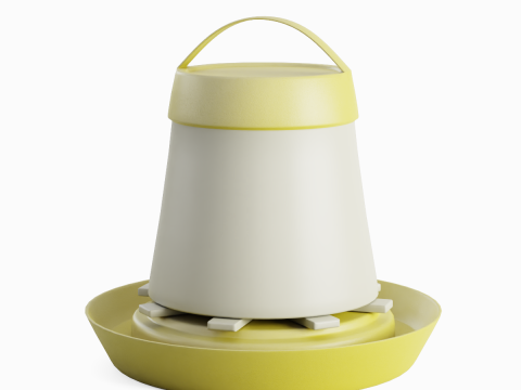 Feeder for Chickens 04 3D Model