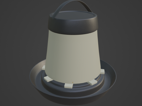Feeder for Chickens 05 3D मॉडल