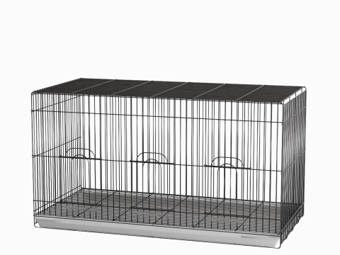 Large Birdcage 01 3D Модель